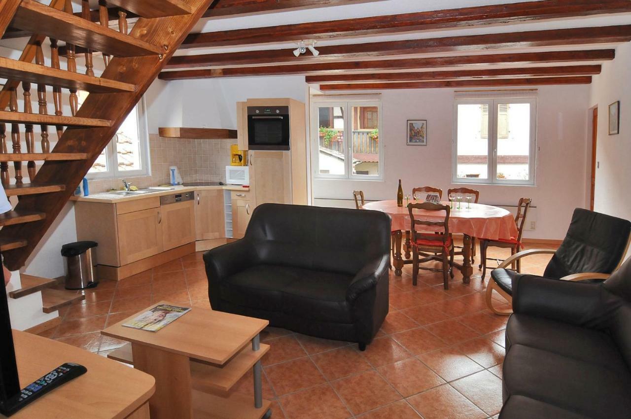 La Maison Fleurie Gites Du Florimont Ingersheim Exteriör bild
